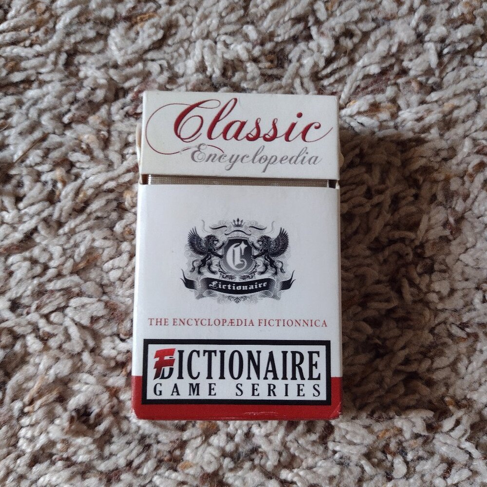 NEW Fictionaire card game